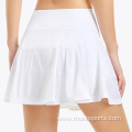 High Waist Women Pocket Pleated Tennis Golf Skirt
